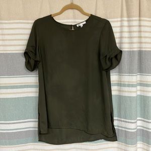 DR2 | Olive Green Blouse